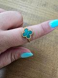 Anillo Hermes Verde