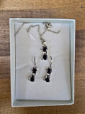 Conjunto Gatos Plata