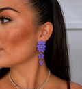 Pendientes Cristal Lidia Malva