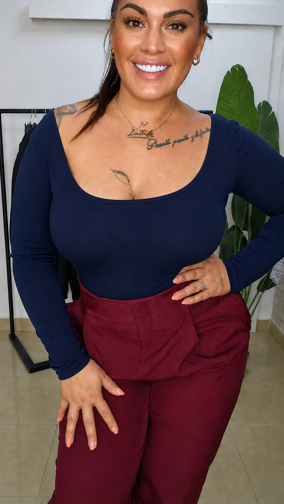 Body Cuello Barco Lety