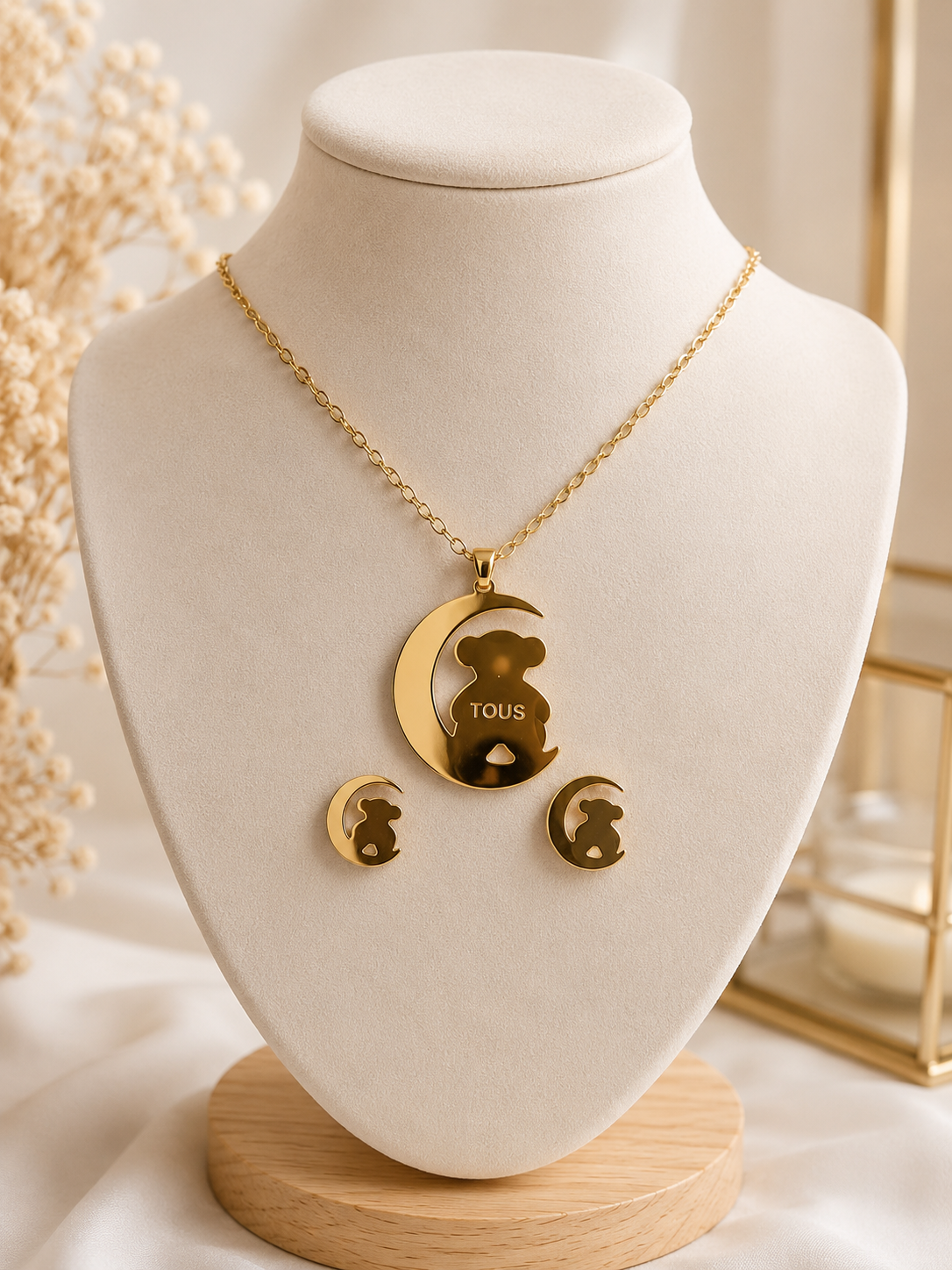 Conjunto Tous Luna Dorado