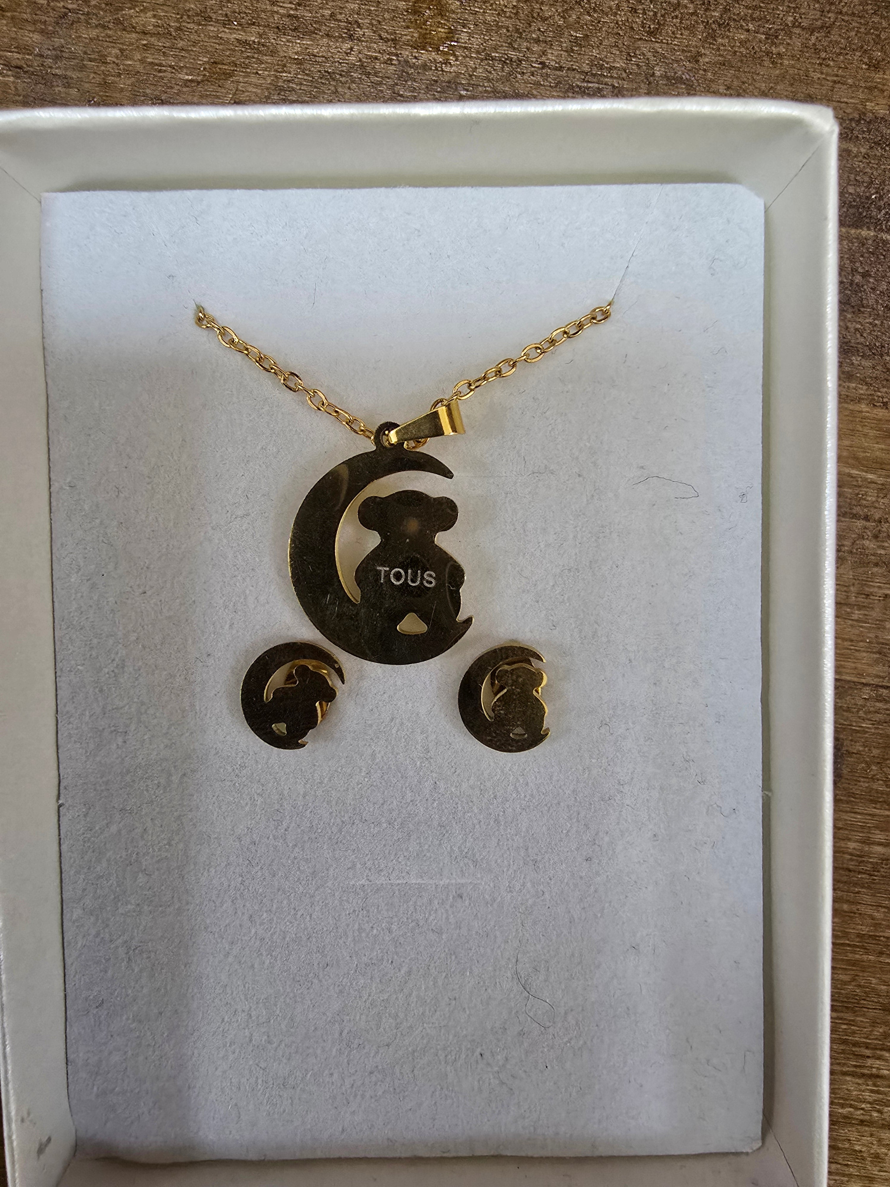 Conjunto Tous Luna Dorado