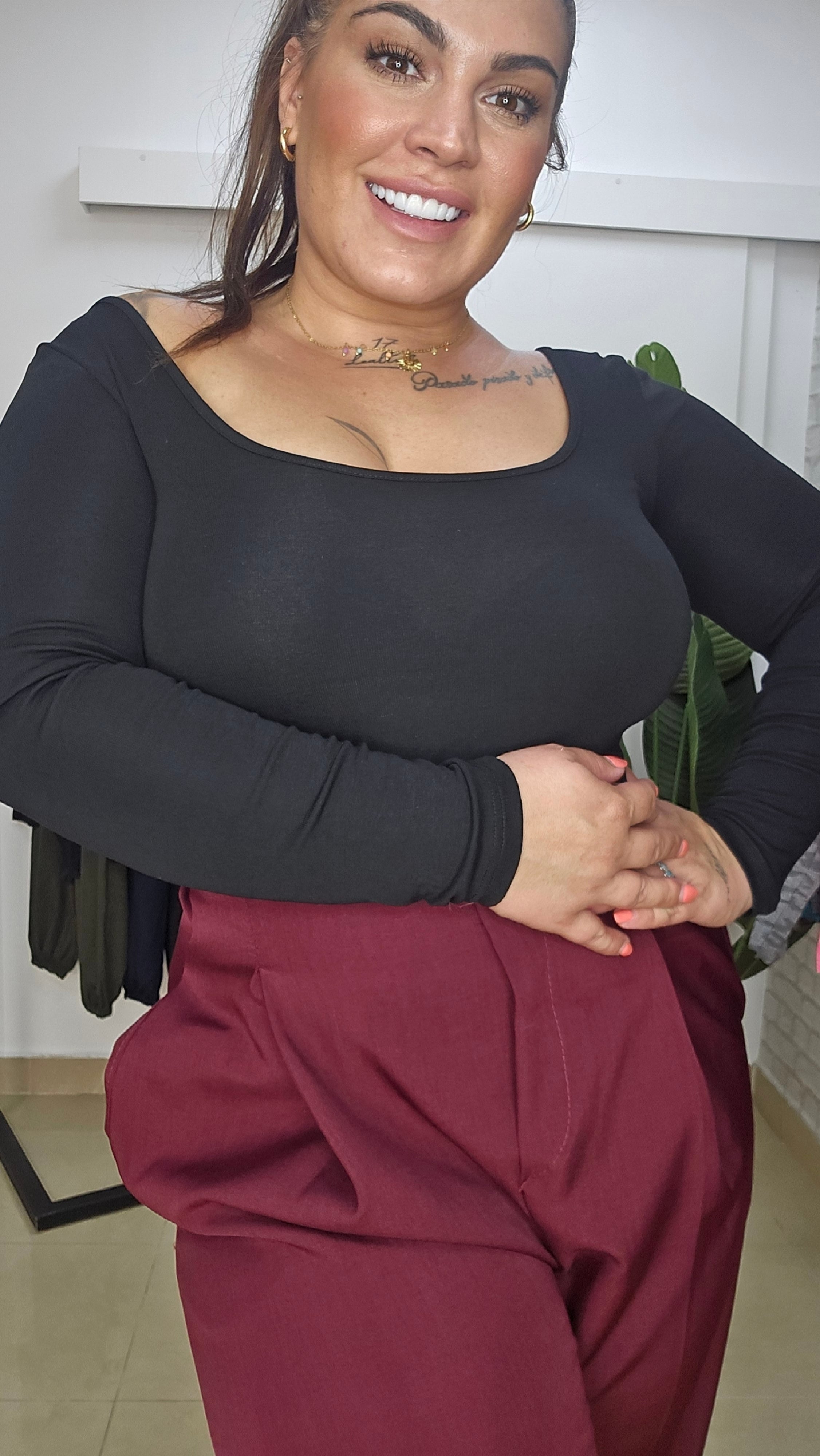 Body Cuello Barco Lety