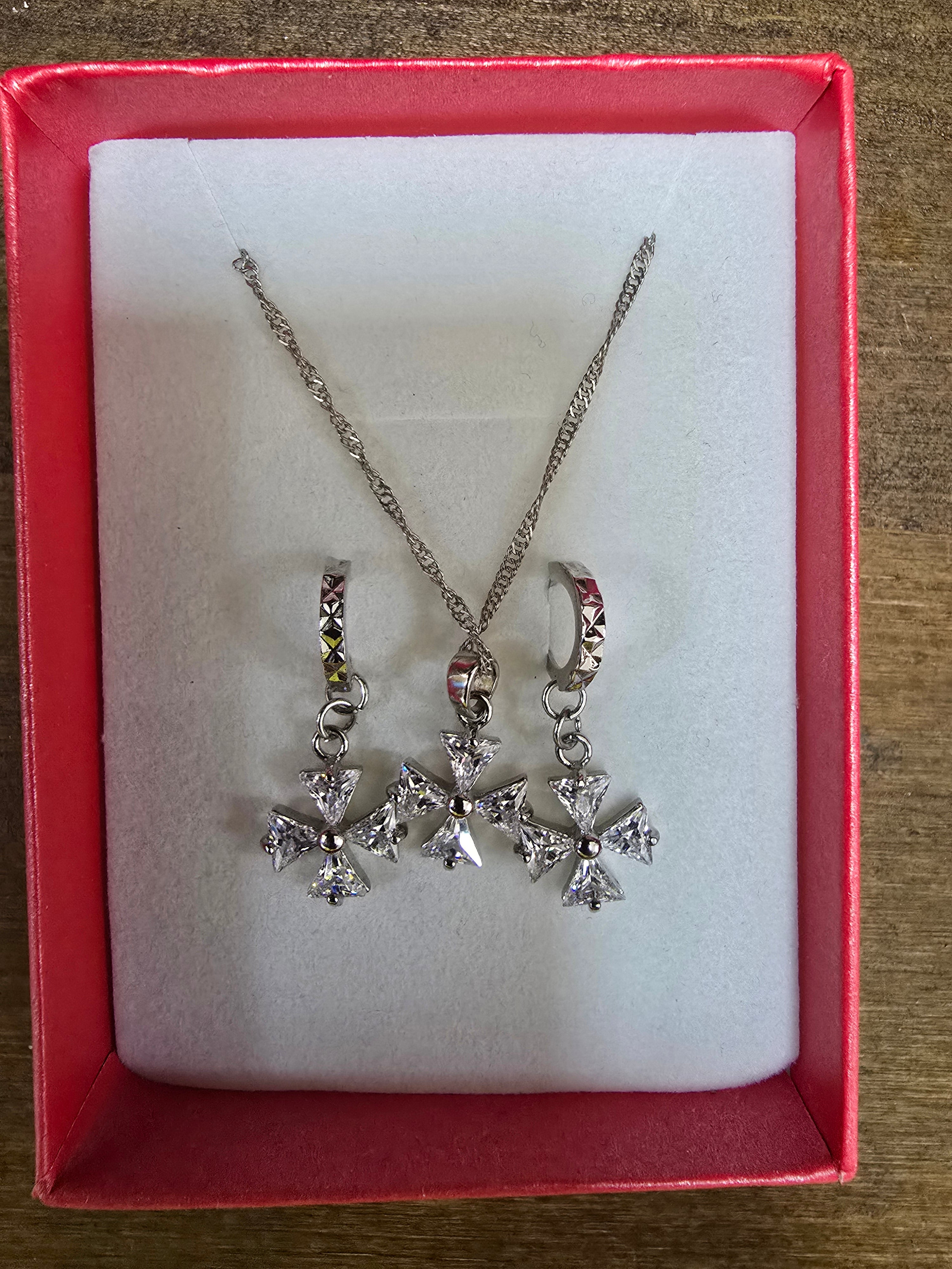 Conjunto Cruz Plata