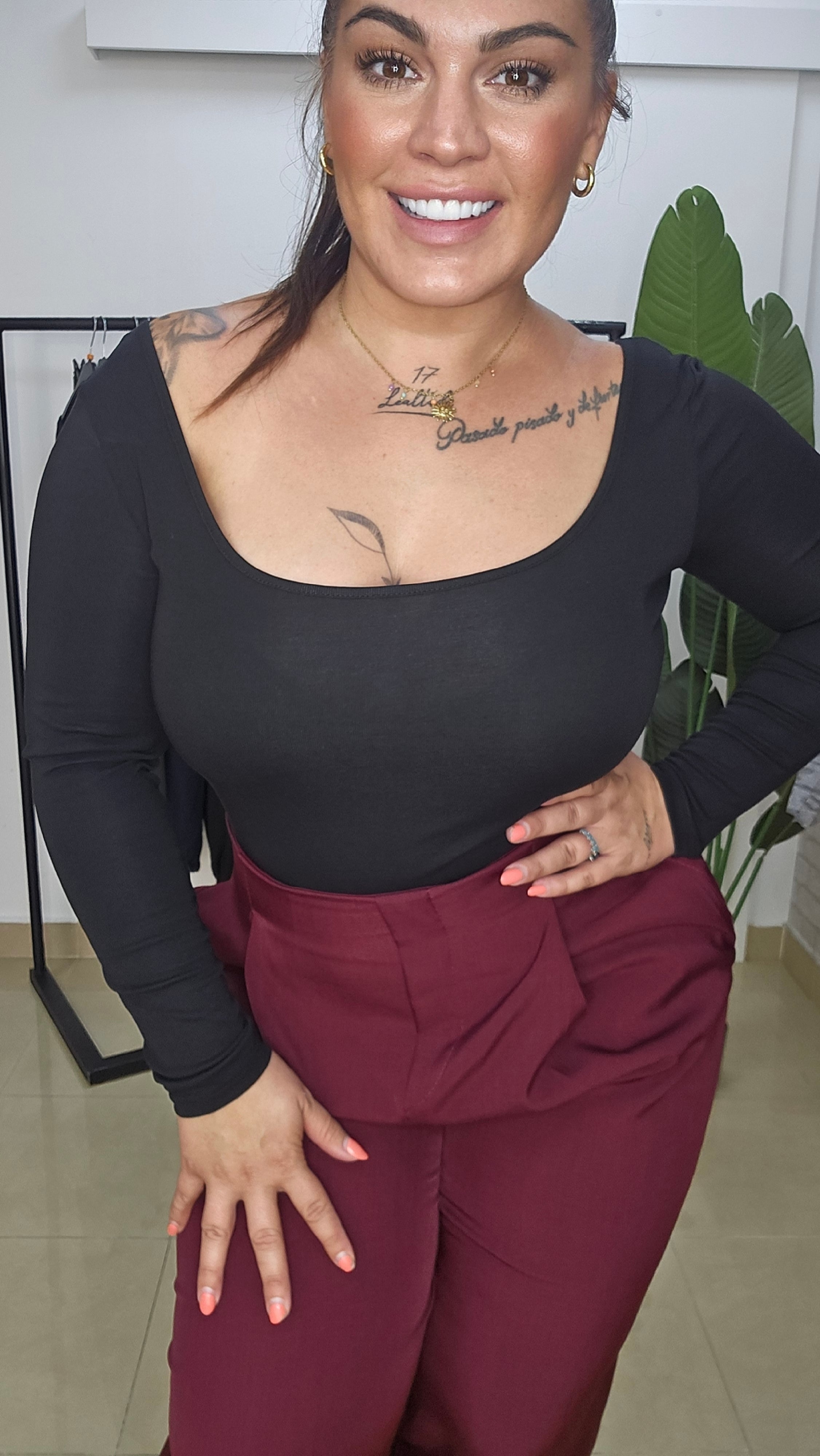 Body Cuello Barco Lety