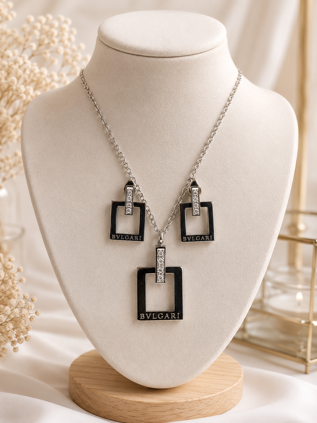 Conjunto Bulgari Plata