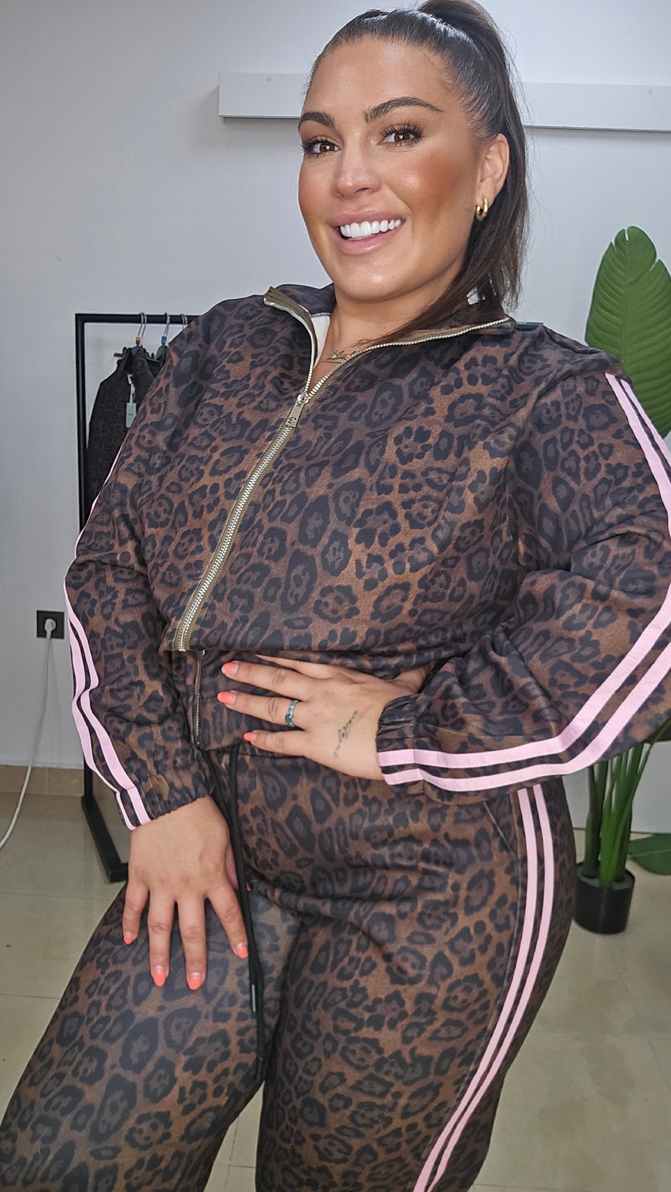 Conjunto Chandal Leopardo