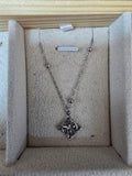Collar Ojo Turco 3D Plata