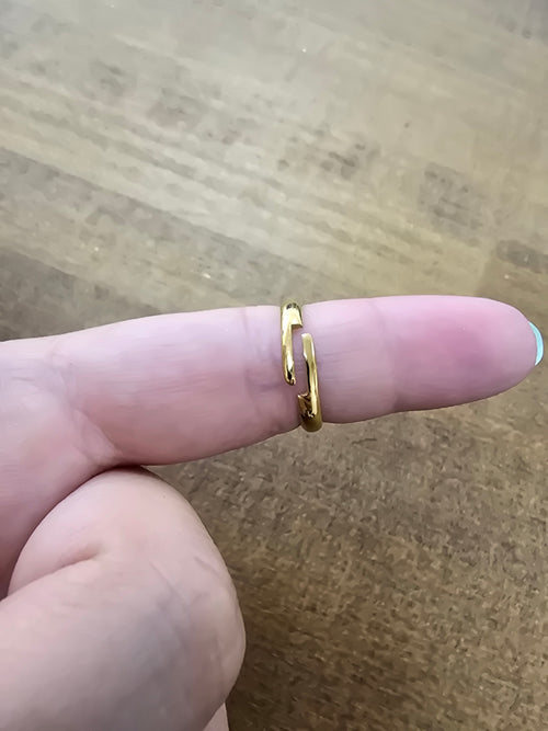 Anillo Corazon Turquesa