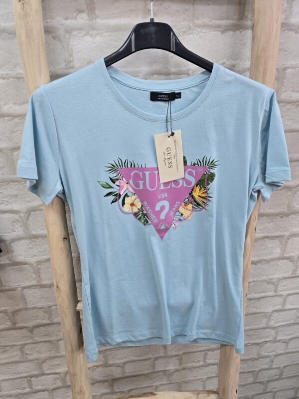 Camiseta guess flor - Imagen 7