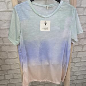 Camiseta descolorida