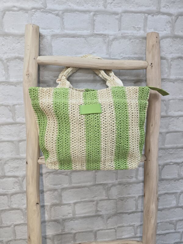 Bolso mykonos rosa - Imagen 2