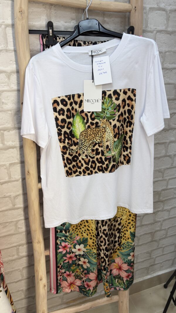 Conjunto diferente leopardo