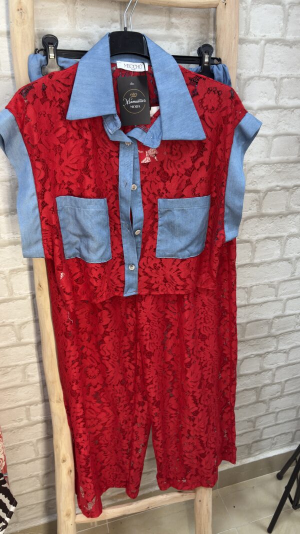 Conjunto encaje damaris